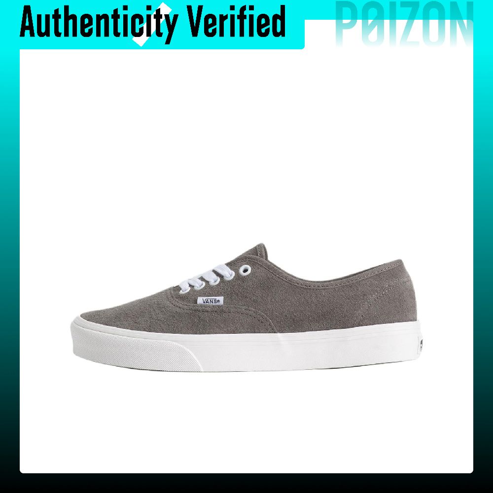 Vans Shoes Authentic - Vans Authentic スケートシューズ ユニセックス ロートップ グレー